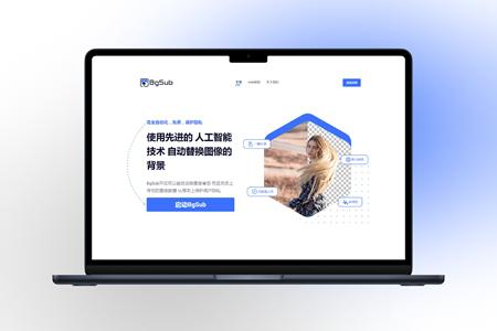 AI智能抠图一键去背景工具 BgSub。